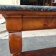 Cherry wood console table, circa 1830