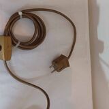 Lot de 2 lampes Hollywood Regency, années 1960/70, en laiton