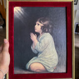 Chromolithograph boy Little Samuel