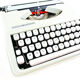 Grey Sage baby hermes typewriter