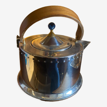 Vintage Stainless Steel Teapot by C. Jörgensen for Bodum