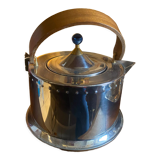 Théière vintage en acier inoxydable par C. Jörgensen pour Bodum