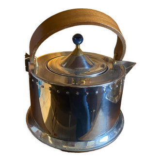 Vintage Stainless Steel Teapot by C. Jörgensen for Bodum