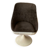 Chaise tulipe pivotante 1970