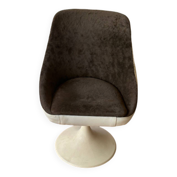 Chaise tulipe pivotante 1970