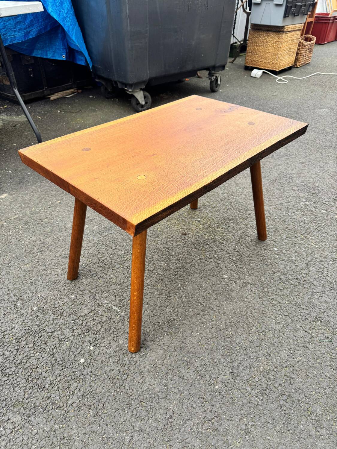 Brutalist coffee table / side table, 1950s/60s