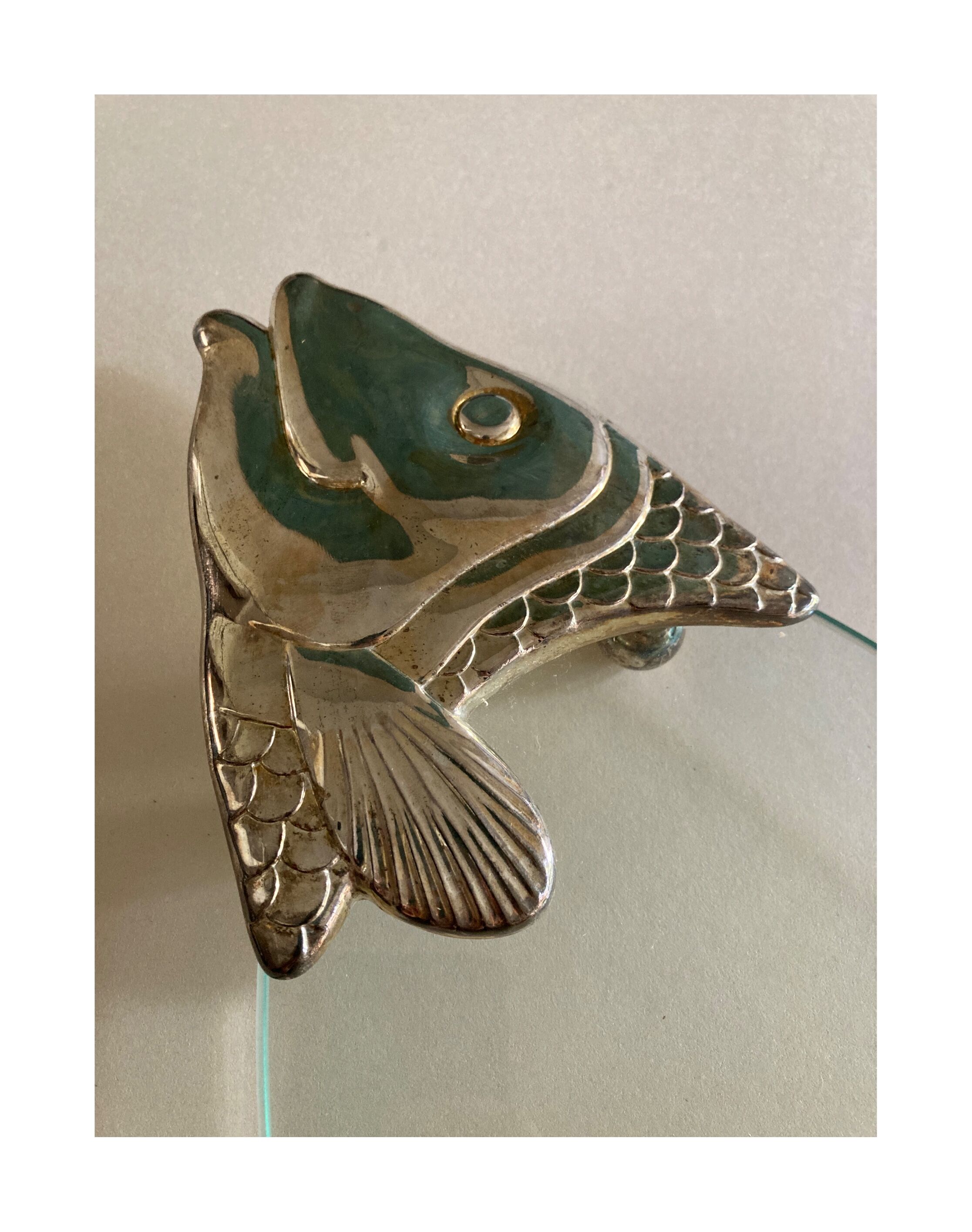 Plat de service vintage