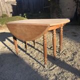 Oak table with 2 extensions