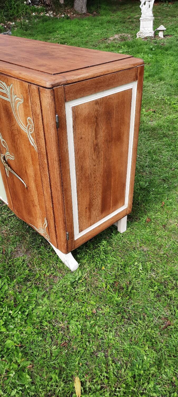 Buffet 2 tiroirs et 2 portes