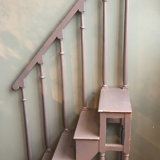 Old large library stairs