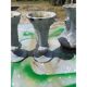 2 pairs of cast iron vases 1900 Charleville-Mézières