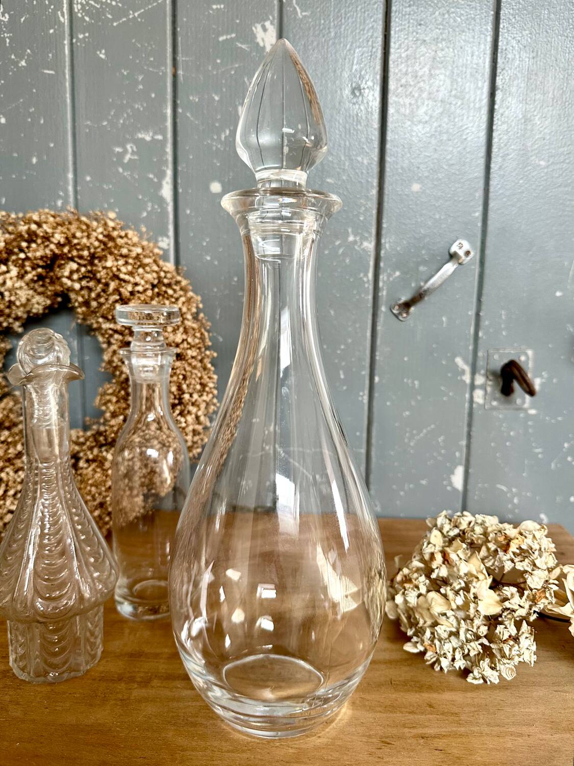 Carafe vintage forme goutte