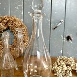 Vintage drop-shaped carafe