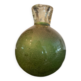 Vintage Murano vase in bubble-blown glass paste