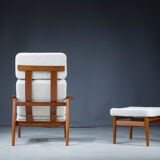 Armchair and ottoman by Arne Vodder for France & Søn