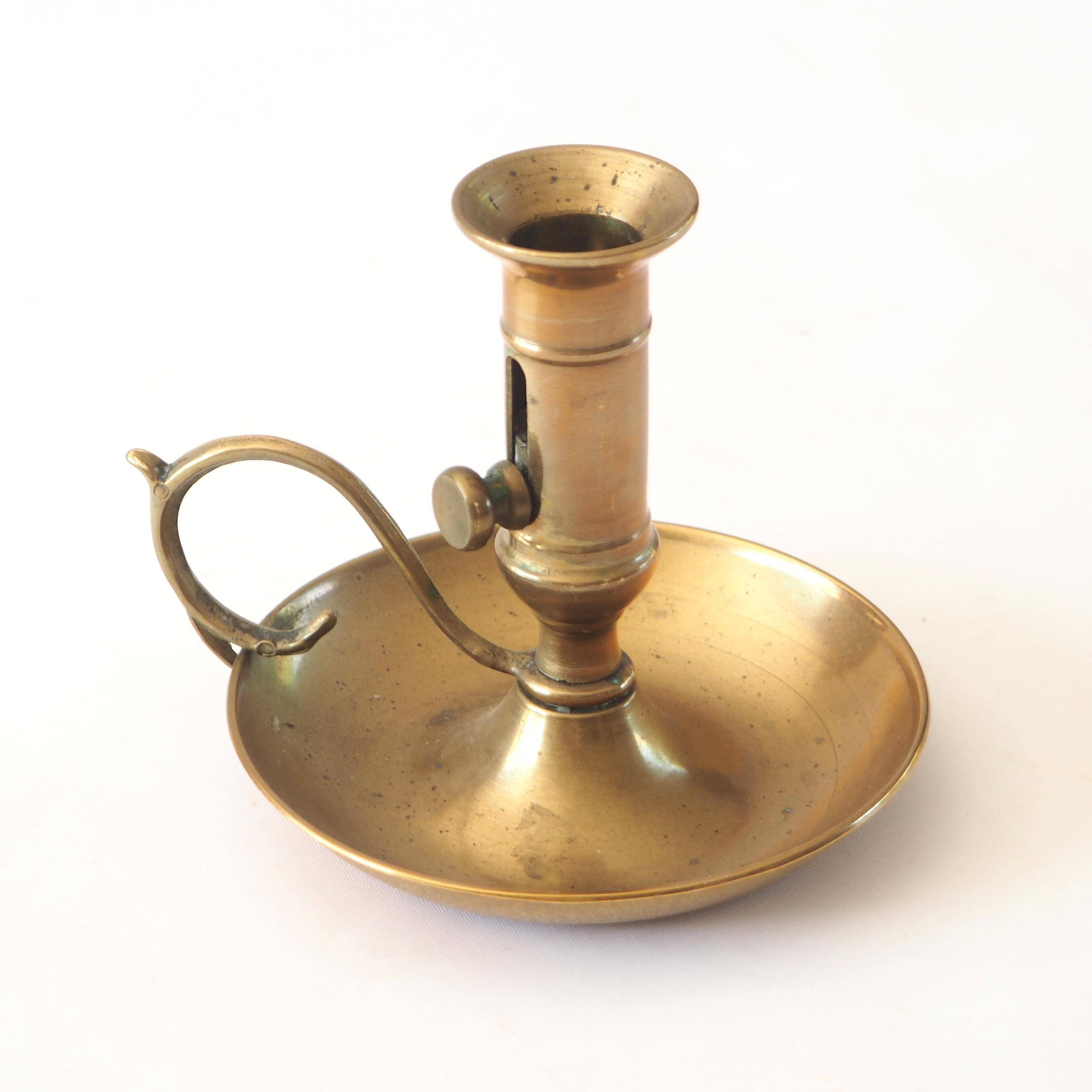 Brass candle holder