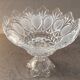 Cup on foot a fruit compotier glass crystal art deco