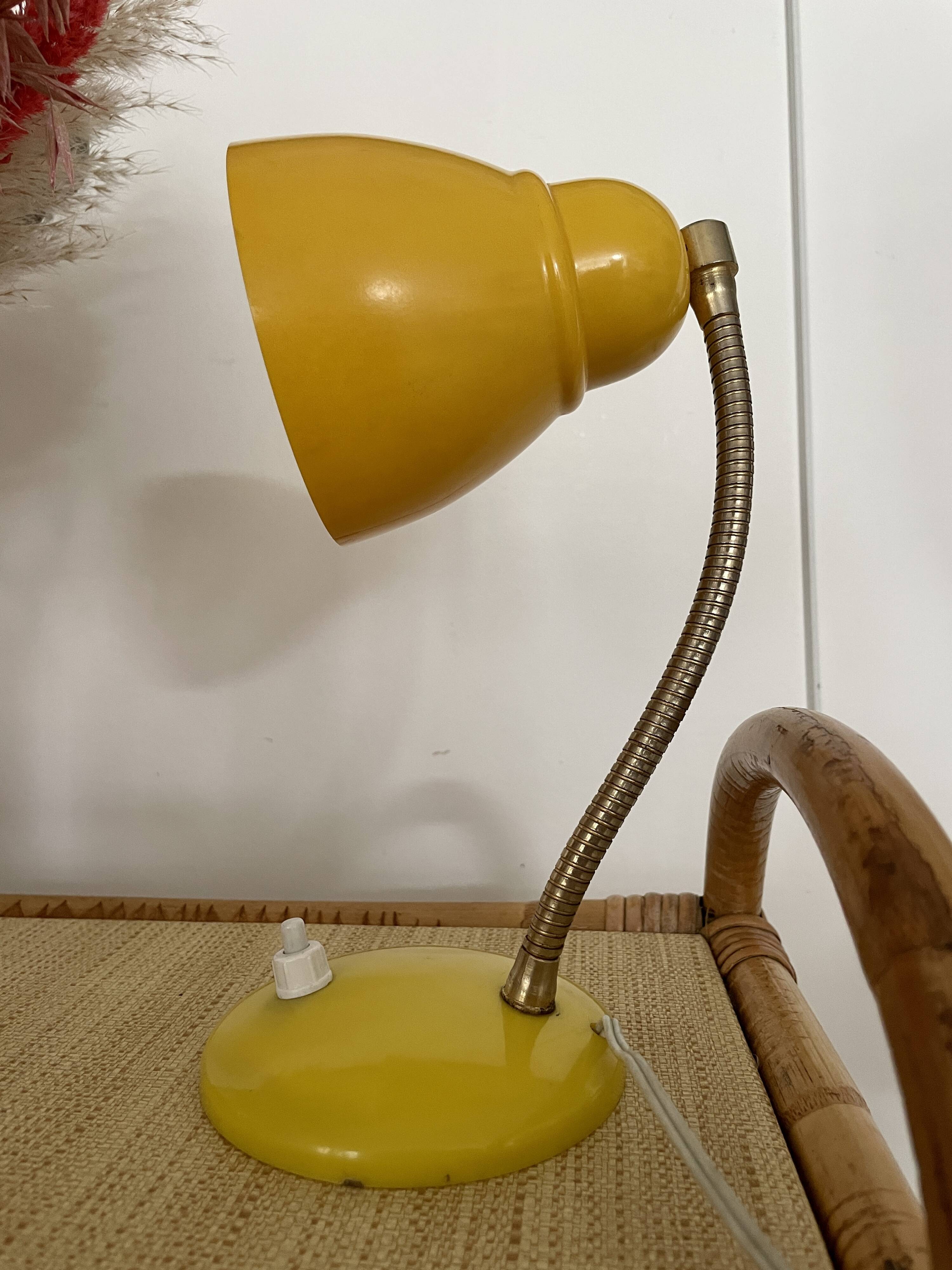 Vintage casserole lamp
