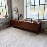 Enfilade teck XL années 60 constructiviste