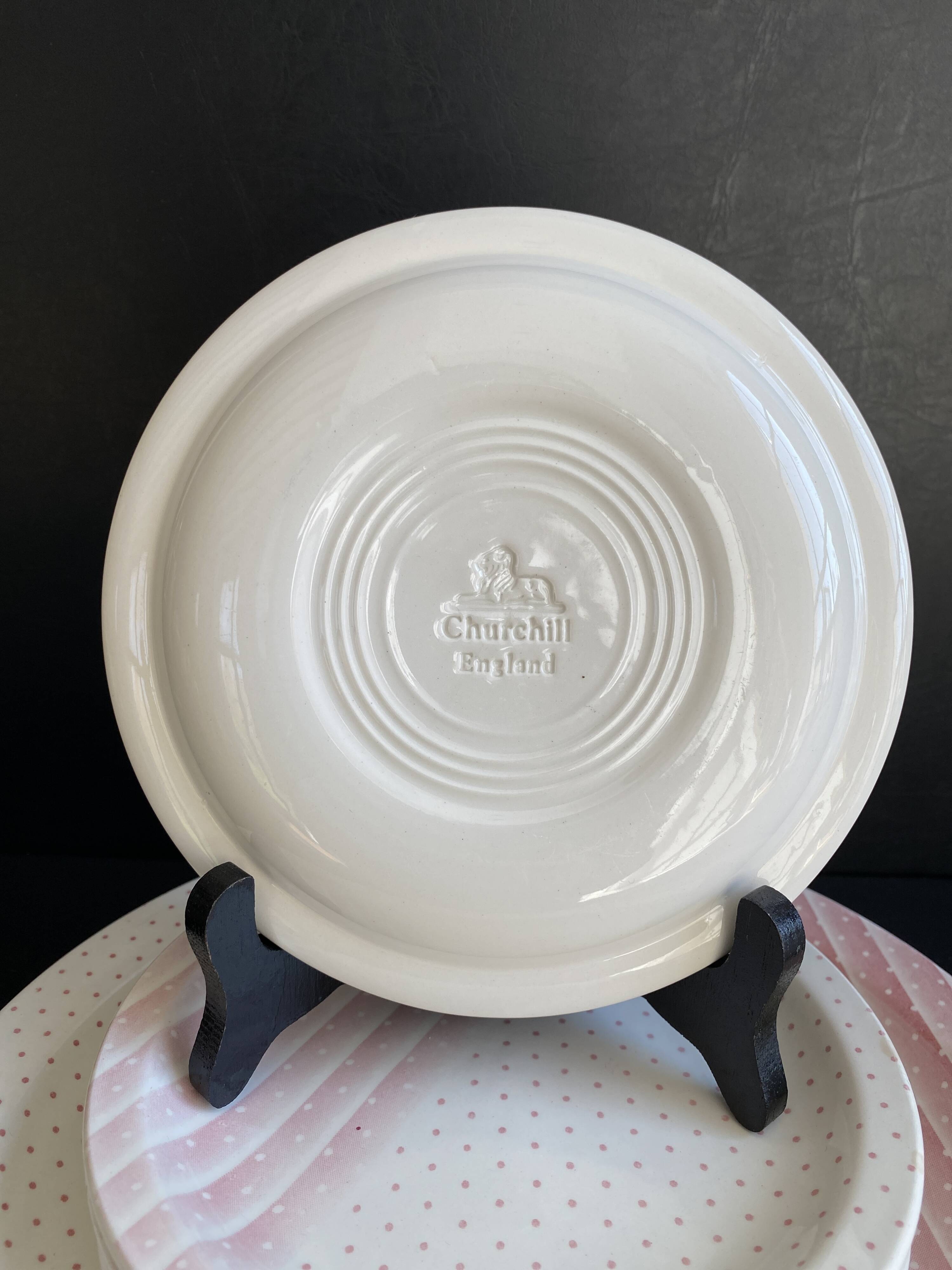 Set of Crockery Churchill England - "Pink Mix" Collection