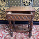 Oak side table