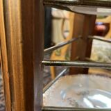 Door plates of hotel and mahogany restaurant