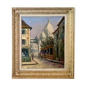 Tableau ancien, vue de