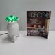 Postmodern Green Murano Glass and White Aluminum Table Lamp, Italy