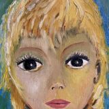 Portrait of “the girl with braids” 1965