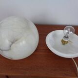 Marble Table Ball Lamp, 1960s