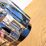 Vintage geometric chrome lamp 1970