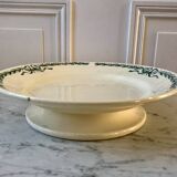 compote bowl in Terre de Fer Longchamp Belleville early 20th century