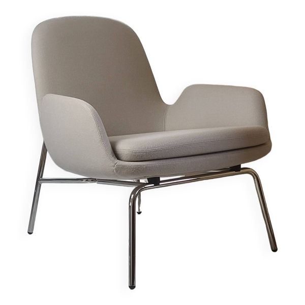 Era Lounge Chair basse chromée de Normann Copenhagen. Nouveau!!!