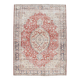 Red & Cream Vintage Persian Rug, 243x328Cm
