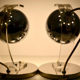 Guzzini space age 1970s table lamp