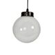 Gispen/Thabur style - pendant lamp - Bauhaus - opaline - Bakelite - 60s