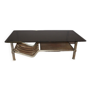 Table basse en fer forgé