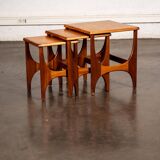 Teak nesting tables