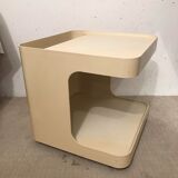 Pair of sofa ends or side tables , Marcello Siard , Longato Padova 1970