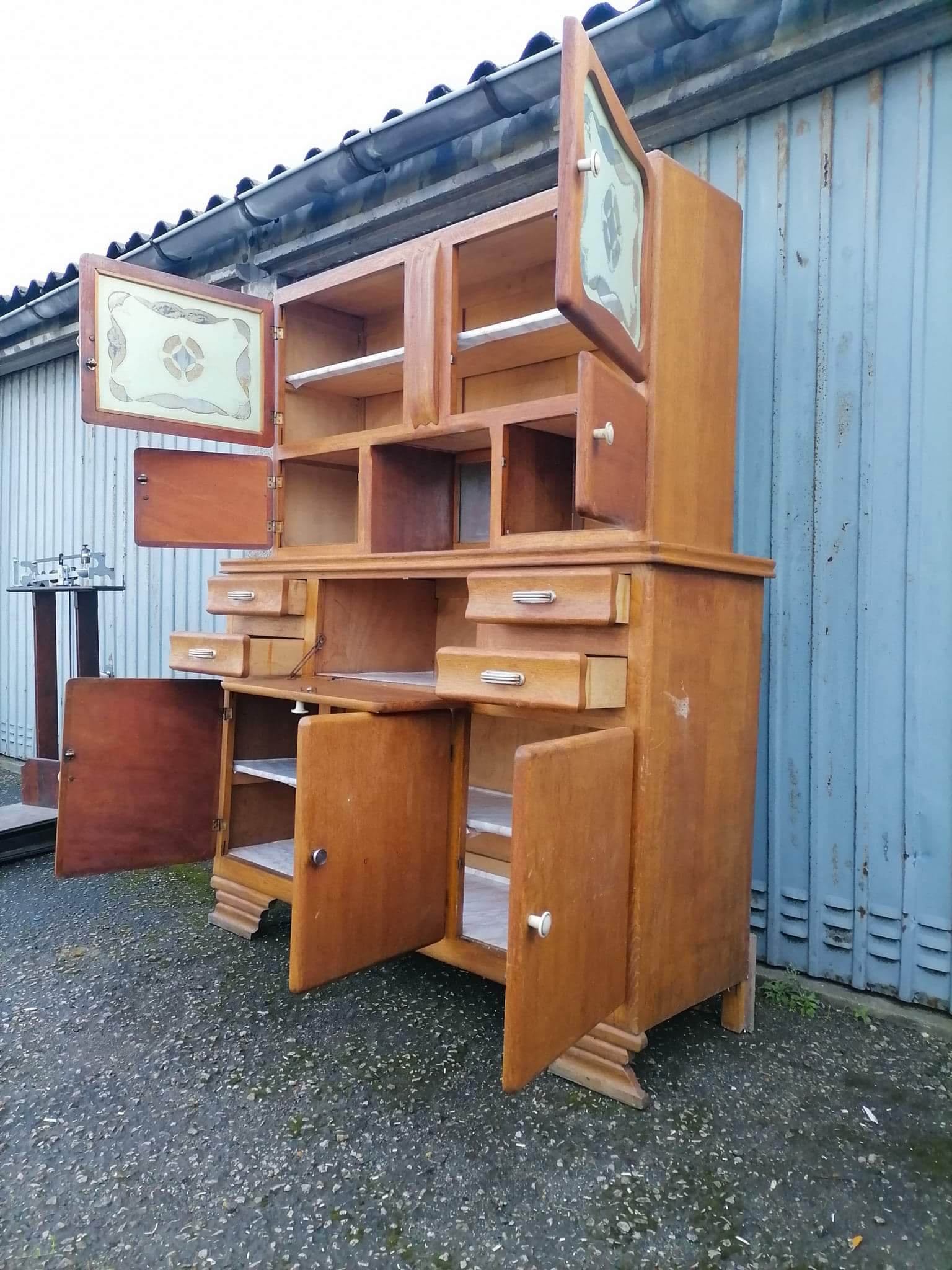 Vintage Furniture buffet mado 1950 kitchen