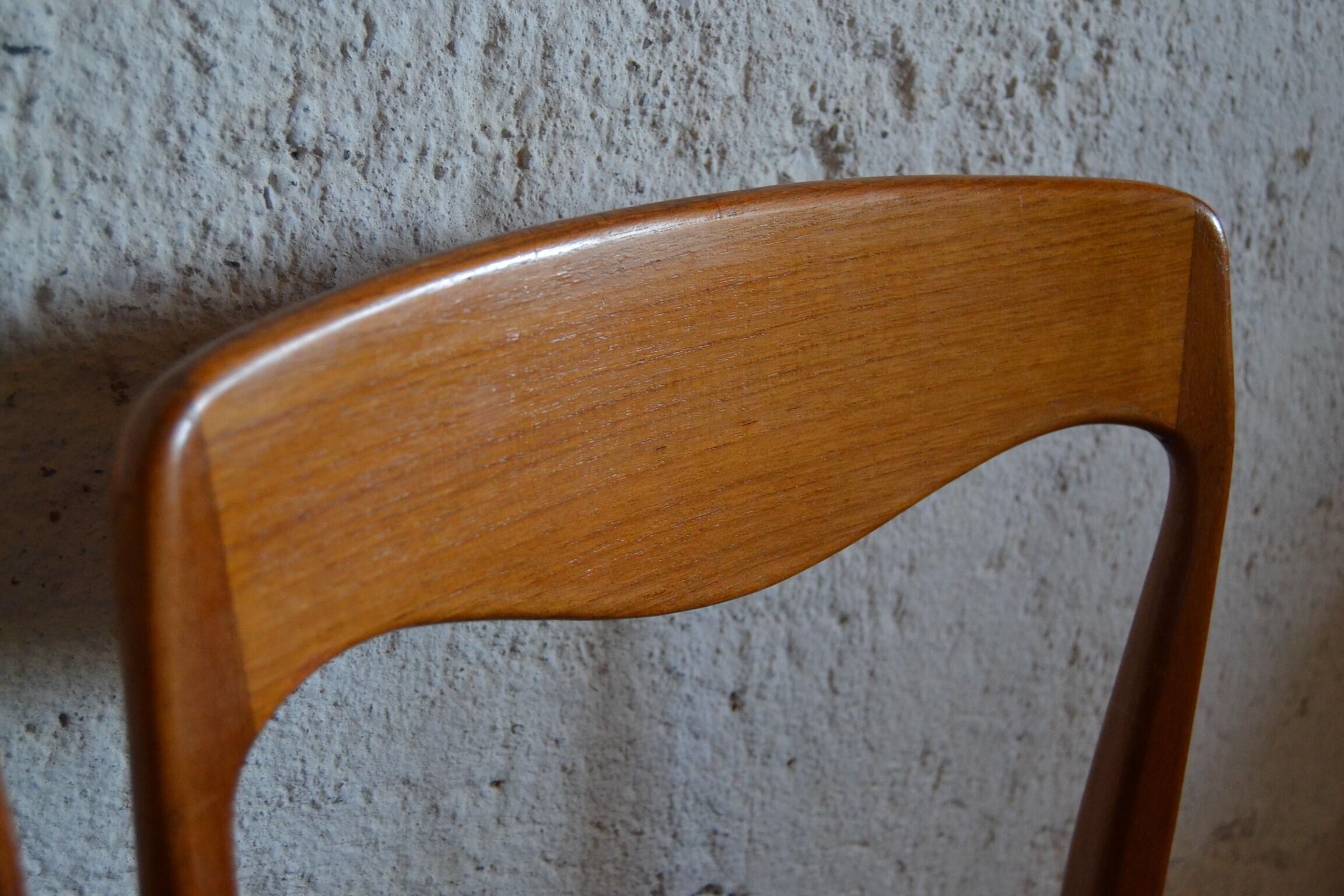 Set of 4 chairs salon by Niels O Möller No. 71 Denmark