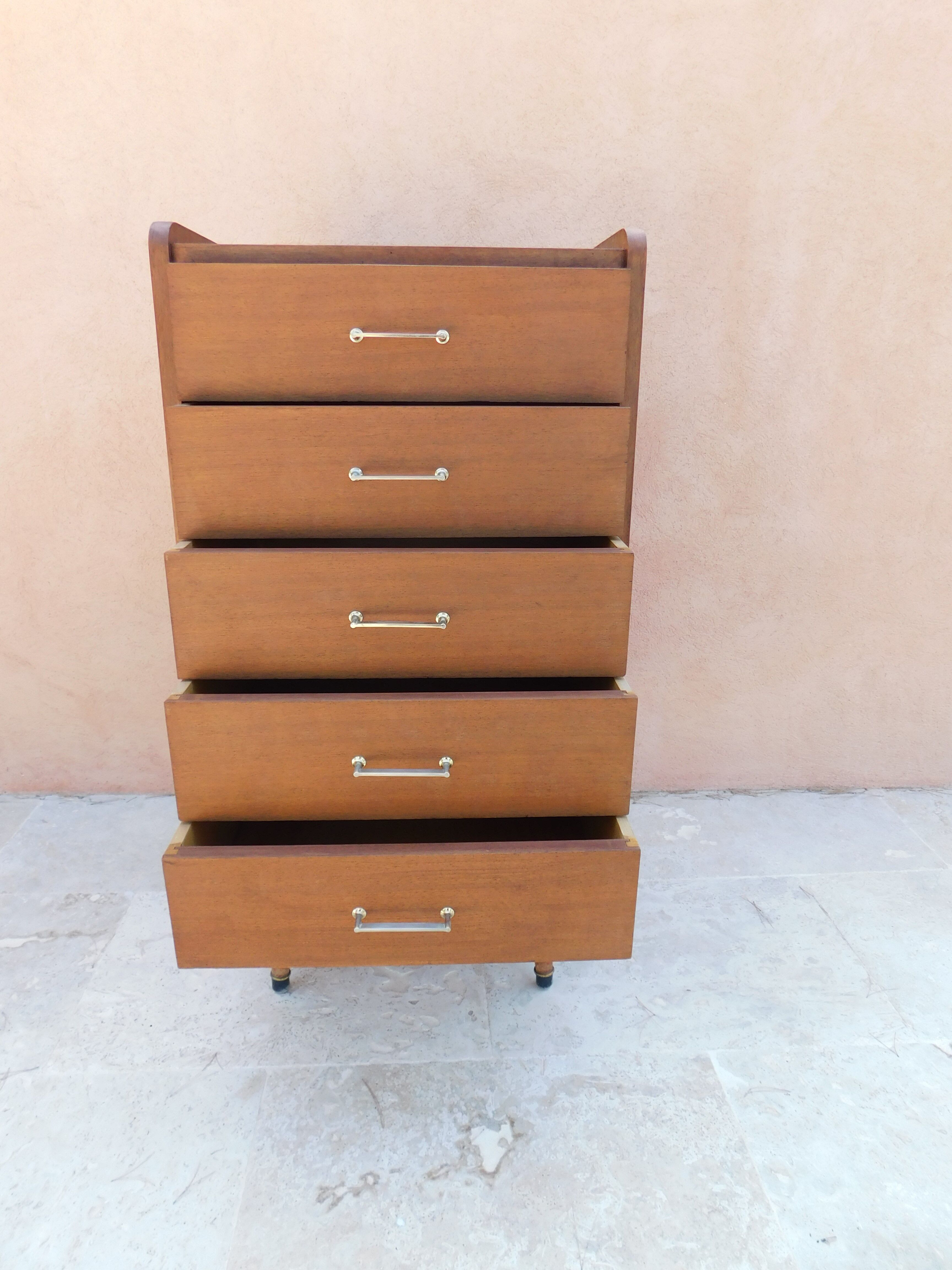 Vintage teak  chest of drawers