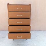 Vintage teak  chest of drawers