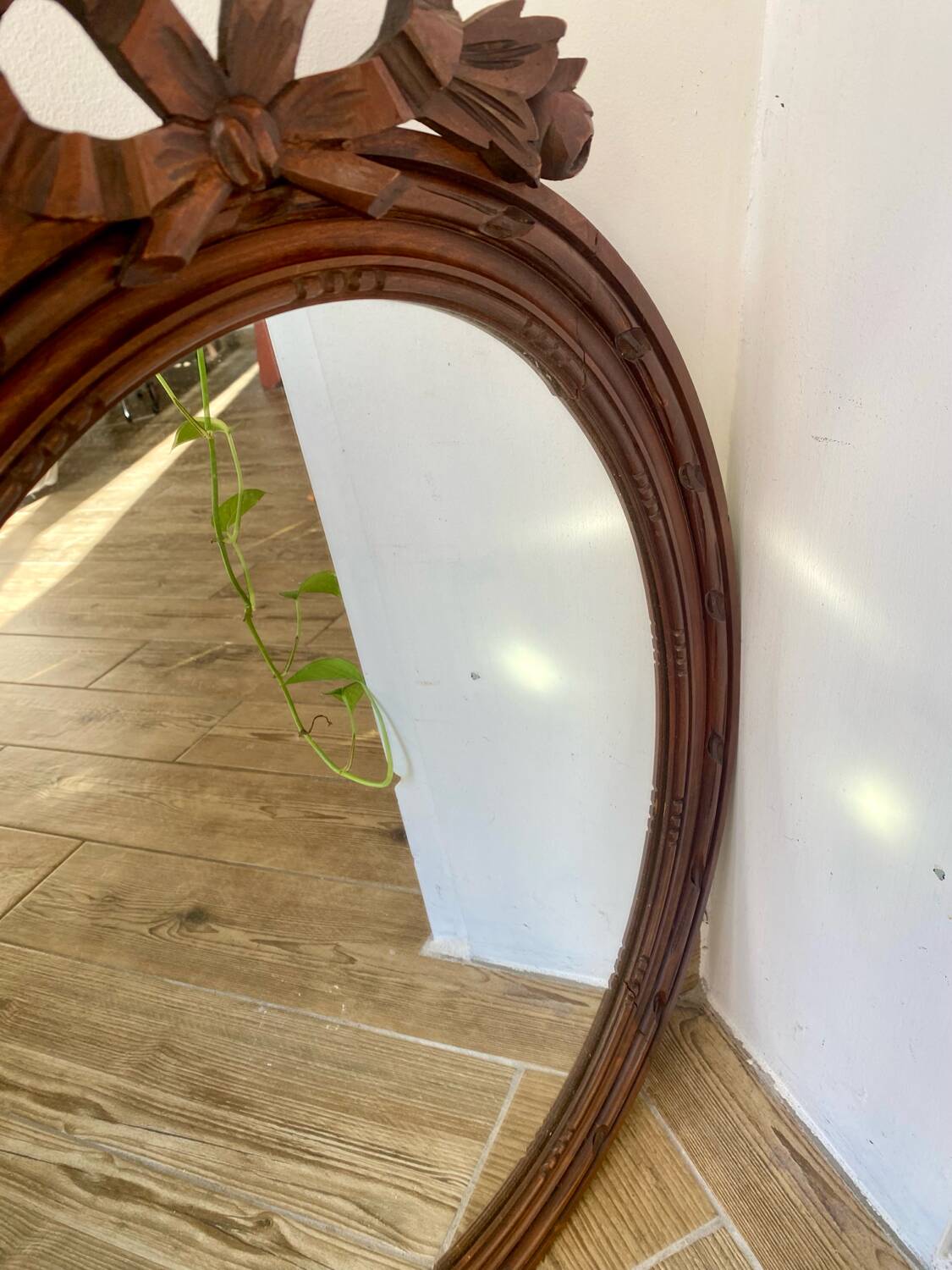 Miroir medaillon