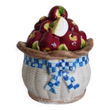 Slush pot basket of apples