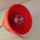 Orange infrared lamp by Condel / vintage 70s
