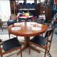 Table ronde par Baumann des années 60