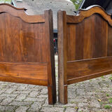 Bedheads boat old solid walnut