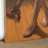 Oil on canvas by Jean Villebrun