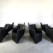 J. Lang armchairs by Philippe Starck for Driade, 1980s, set of 8